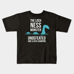 Loch Ness Monster - Funny design Kids T-Shirt